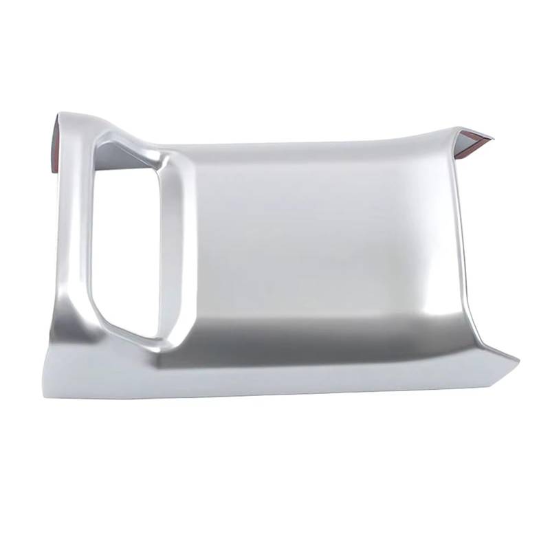 TGFCRUH Auto Mittelkonsole Trim Kompatibel Mit Toyota Für Highlander XU70 2022 Auto-Mittelkonsole Für Sitzarmlehnenbox Hintere Schutzabdeckung Anti-Kick-Autozubehör(Matte Silver) von TGFCRUH
