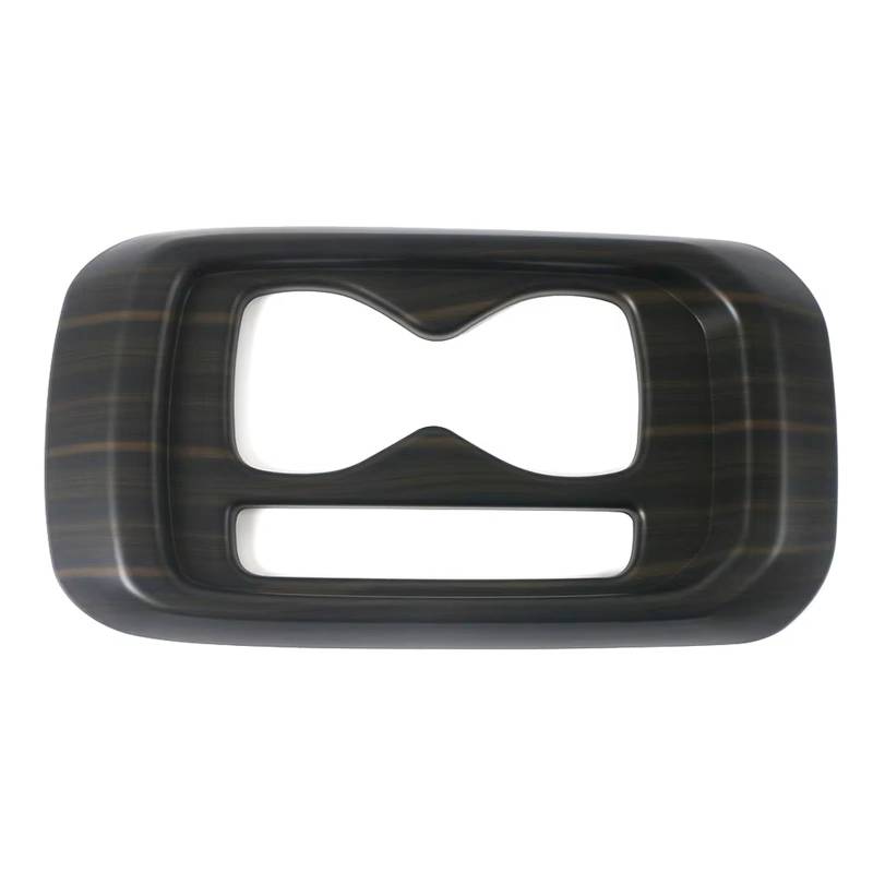 TGFCRUH Auto Mittelkonsole Trim Kompatibel Mit VW Für ID.4 ID4 2021 2022 2023 Auto-Mittelkonsolen-Teil Refit Gangschaltung Wasserbecherhalter Rahmenverkleidung Zieraufkleber(Wood Grain) von TGFCRUH