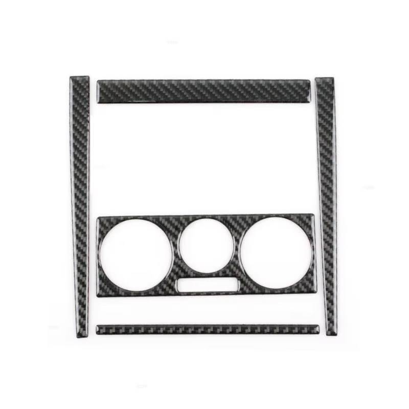 TGFCRUH Auto Mittelkonsole Trim Kompatibel Mit VW Für Mk4 R32 Für GTI 1999 2000 2001 2002 2003 2004 1 Stück 4 Stück 5 Stück 6 Stück Zierstreifen Für Die Mittelkonsole(B-C) von TGFCRUH