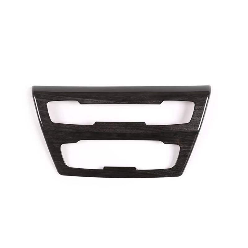 TGFCRUH Auto Mittelkonsole Trim Kompatibel Mit X1 F48 X2 F47 2016–2022 4 Stile Auto-Mittelkonsole CD-Panel Dekoration Abdeckung Rahmen Zieraufkleber Automobil-Zubehör(Black Wood Grain) von TGFCRUH