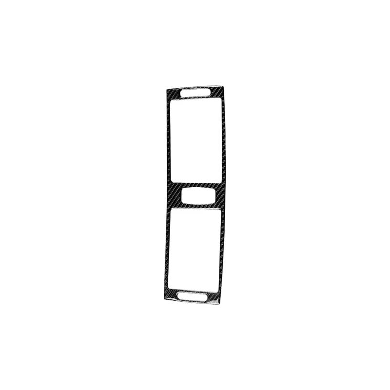 TGFCRUH Auto Mittelkonsole Trim Kompatibel Mit X5 E70 X6 E71 2007–2014 Auto-Entlüftungsaufkleber Mittelkonsole AC-Aufkleber Kohlefaser-Verkleidung Auto-Innenzubehör von TGFCRUH