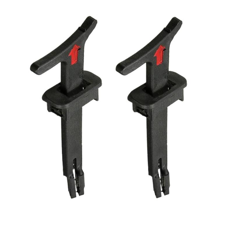 TGFCRUH Entriegelung Motorhaube Kompatibel Mit VW Für Golf Für MK4 1998 1999 2000 2001 2002 2003 2004 2005 2006 2-teiliger Schwarzer Motorhaubenentriegelungsstab Verriegelungsgriff Zugfangclip von TGFCRUH