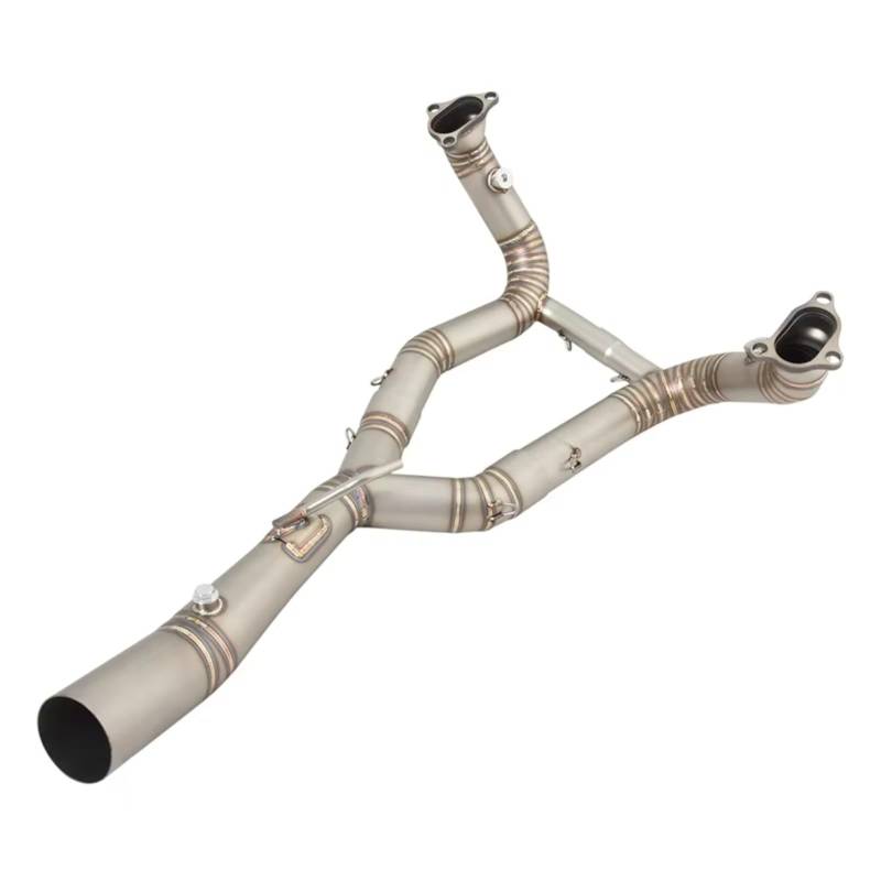 TGFCRUH Mittelteil des Auspuffrohrs Für R1250R Für R1250GS Für ADV Für R1250RS Für R1250RT 2019 2020 2021 2022 2023 Motorradauspuff Für Fluchtsysteme Front Link Pipe von TGFCRUH