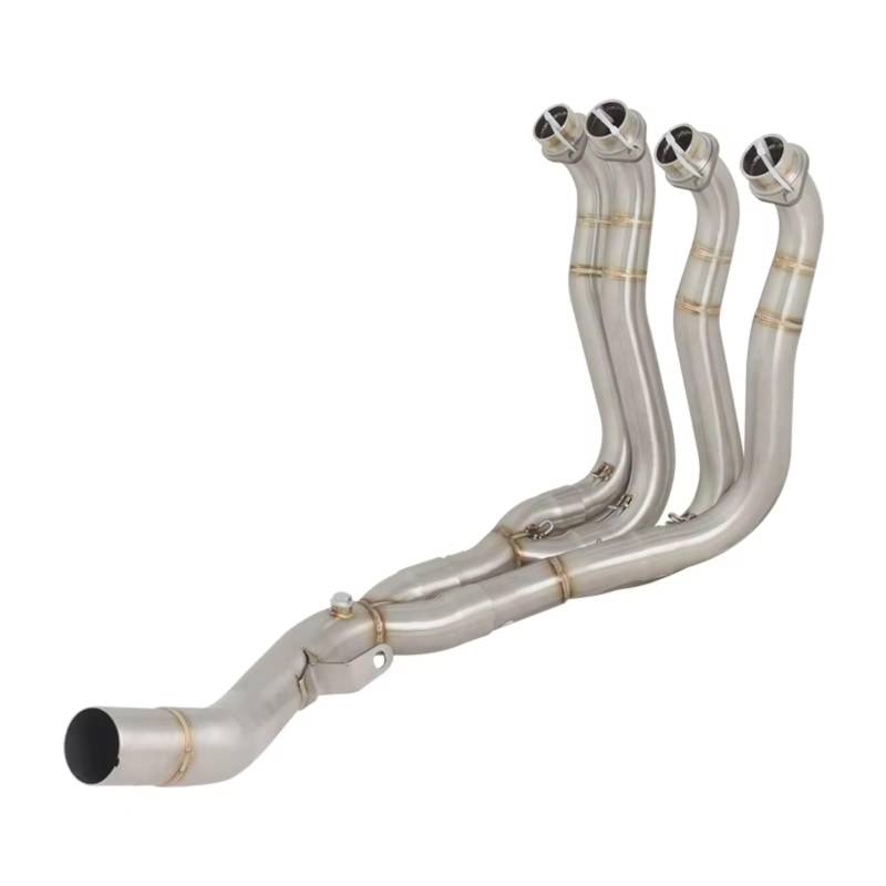 TGFCRUH Mittelteil des Auspuffrohrs Kompatibel Mit Suzuki Für GSXR1000 2017 2018 2019 2020 2021 2022 2023 2024 Motorradauspuff Für Espace Front Link Pipe Für Connect Schalldämpfer von TGFCRUH