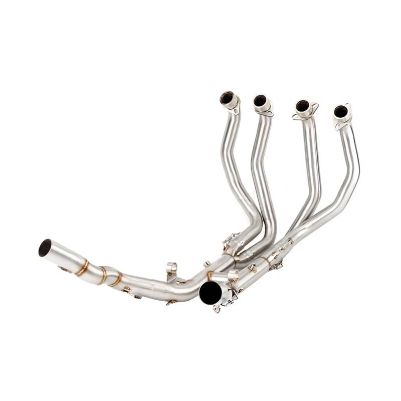 TGFCRUH Mittelteil des Auspuffrohrs Kompatibel Mit Suzuki Für Hayabusa Für GSXR1300 2021 2022 2023 Motorrad Auspuff Schalldämpfer Header Link Rohr Für Escape Slip-on von TGFCRUH