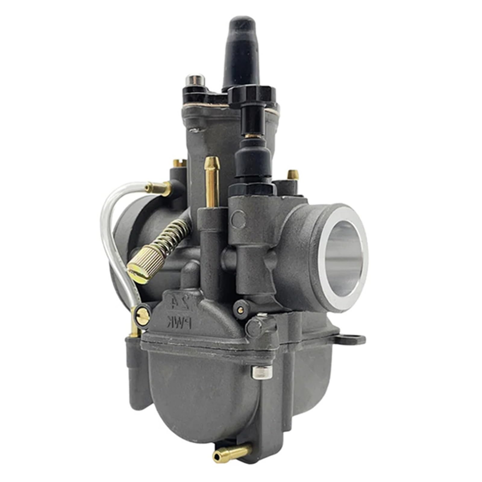 TGFCRUH Motorrad Motoren Carb Für 24mm 26mm 28mm 30mm 32mm 34mm 2T 4T Für Vergaser Carburador Mit Power Jet Vergaser Mit Filter Choke Kit(32mm) von TGFCRUH