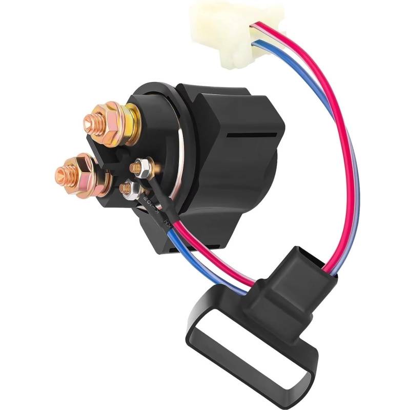 TGFCRUH Motorrad Starter Relais Kompatibel Mit YFM200 1985–1990, Für YFM350ER 1987–1995, Für TW200 1987–2000, Startermagnet Für Relais 3SX-81940-00-00, 4kd-81940-00-00 von TGFCRUH