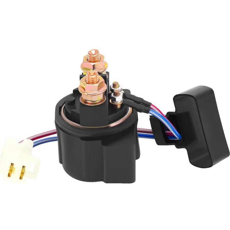 TGFCRUH Motorrad Starter Relais Kompatibel Mit YFM80 Für Badger 1986–2001 Für YFM350FW BigBear 350 4WD 1987–1996 Motorrad-Startermagnet Für Relais 3SX-81940-00-00 von TGFCRUH