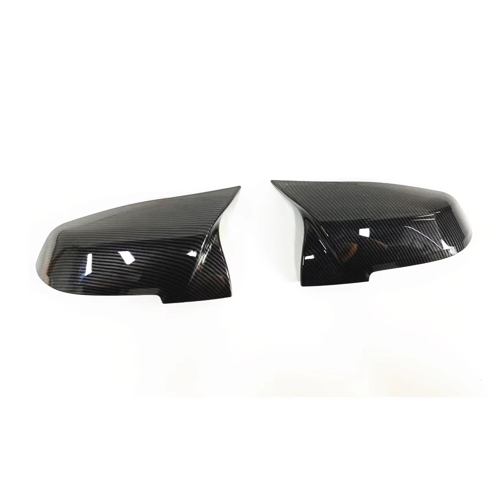 TGFCRUH Rückspiegelkappe Kompatibel Mit Für 2er F22 F23 218i 220i 228i Für Coupé Und Cabrio 2014 2015–2018 Ersatz Der Schwarz Glänzenden Rückspiegelabdeckung(Carbon Fiber Look) von TGFCRUH
