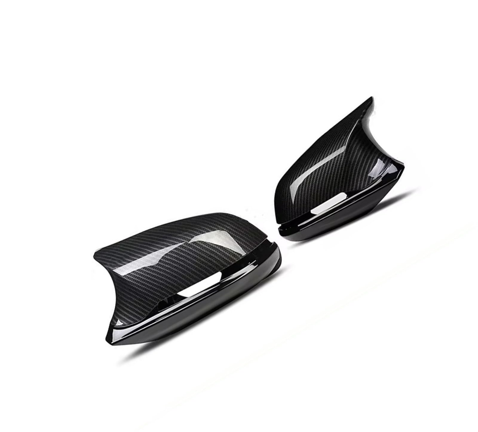 TGFCRUH Rückspiegelkappe Kompatibel Mit Für 3er GT F34 Für X-Serie I3 2013-2020 Rückspiegelabdeckung Rückspiegelschalenkappe Autoteilezubehör(Carbon Fiber Look) von TGFCRUH