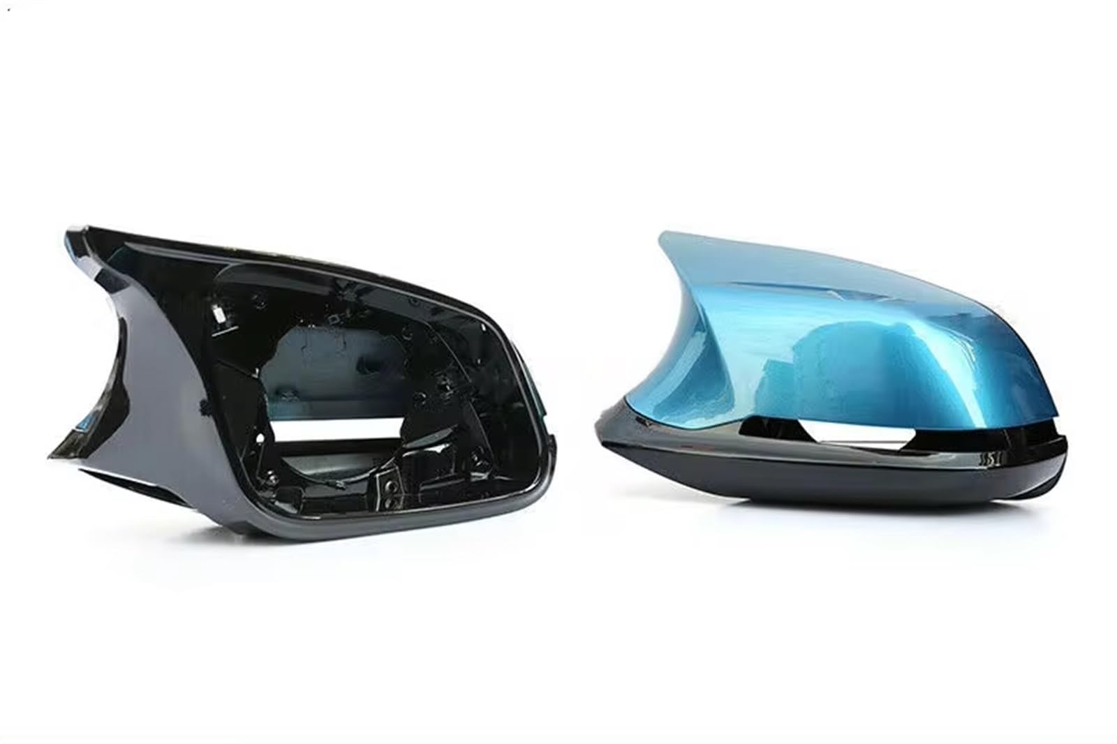 TGFCRUH Rückspiegelkappe Kompatibel Mit Für 3er GT F34 Für X-Serie I3 2013-2020 Rückspiegelabdeckung Rückspiegelschalenkappe Autoteilezubehör(Light Blue) von TGFCRUH