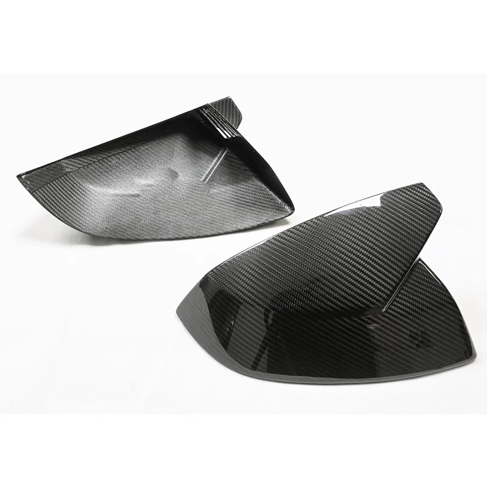 TGFCRUH Rückspiegelkappe Kompatibel Mit Für SQ5 2018–2021 (nach Juni 2018) Spiegelabdeckung Zusatztyp Außenspiegelkappe Aus Echtem Carbonfaser-Auto Rückspiegelschalen-Kit von TGFCRUH
