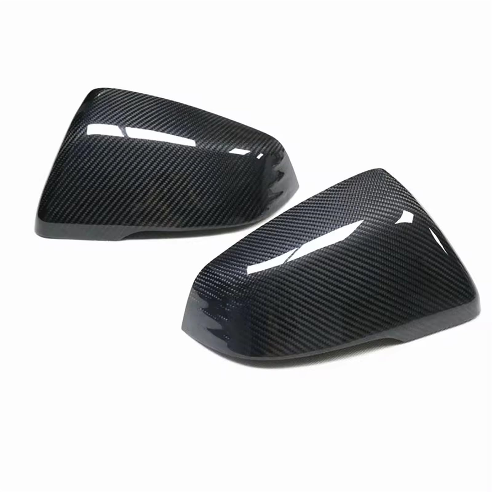 TGFCRUH Rückspiegelkappe Kompatibel Mit Für X2 F39 2018 2019 2020 2021 2022 2023 Spiegelabdeckung Seitenrückansichtskappe Kohlefaser Clip On Autozubehör(Carbon Fiber) von TGFCRUH