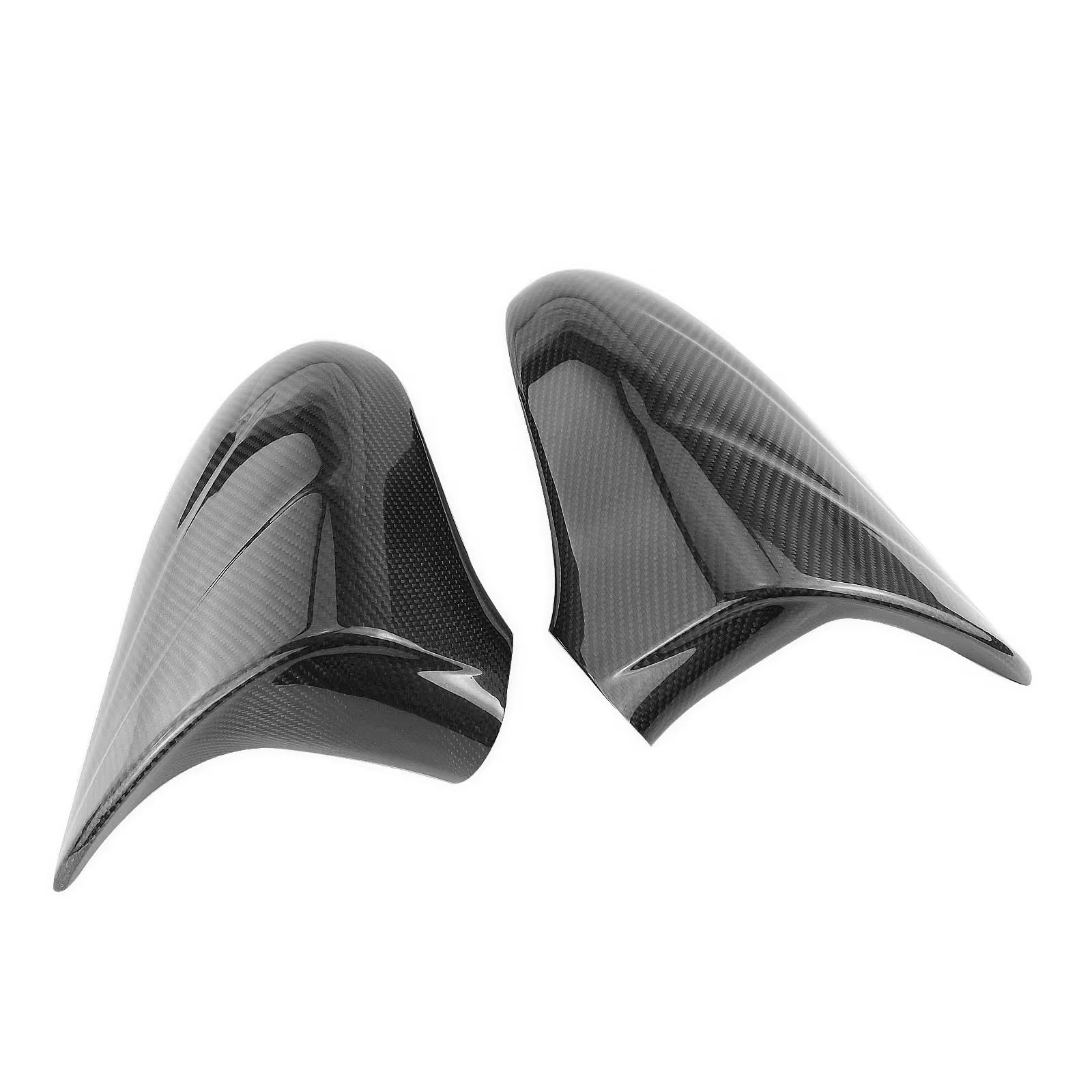 TGFCRUH Rückspiegelkappe Kompatibel Mit Lexus Für LS/LS Für Sport 2013 2014 2015 2016 Alle Modelle Spiegelabdeckung RHD/LHD Außenspiegelkappen Aus Kohlefaser Schale(Left Hand Driver) von TGFCRUH