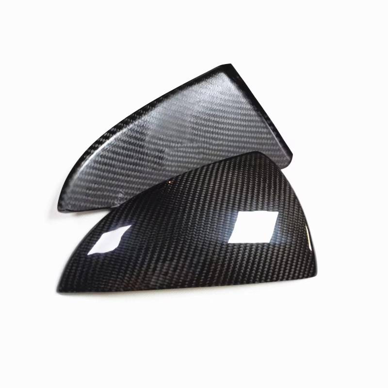 TGFCRUH Rückspiegelkappe Kompatibel Mit Lexus Für LS 2017 2018 2019 2020 2021–2023 Spiegelabdeckung Kohlefaser Auto Außen Rückansicht Kappe Rückspiegel Reverse Shell Case Add On von TGFCRUH