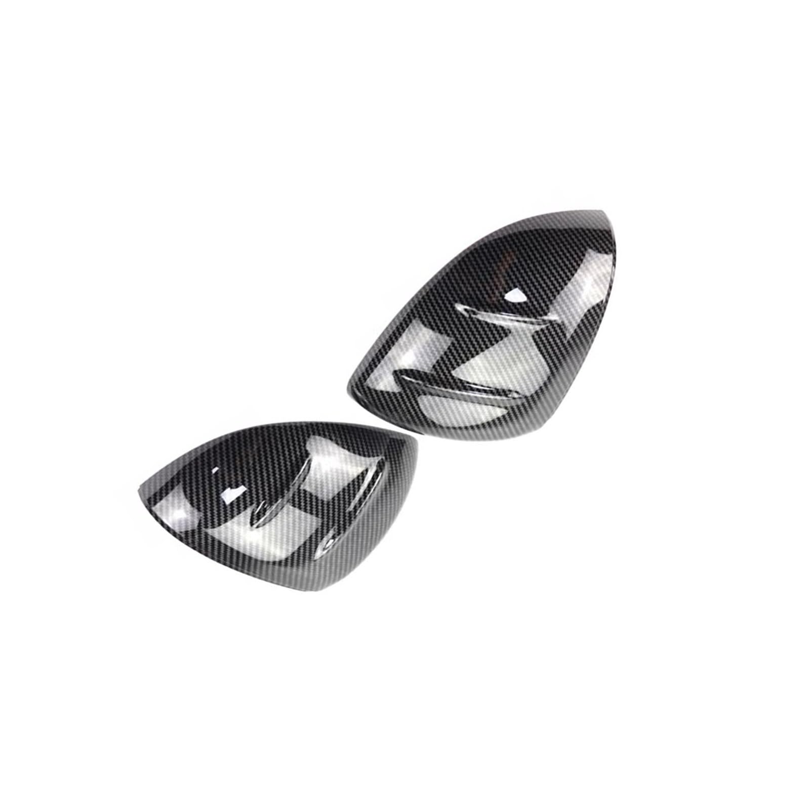 TGFCRUH Rückspiegelkappe Kompatibel Mit Mercedes Für AMG GLC43 2023 2004 2025 Ersatz Schwarze Spiegelabdeckkappe Autozubehör Autoteile(Carbon Fiber Pattern) von TGFCRUH