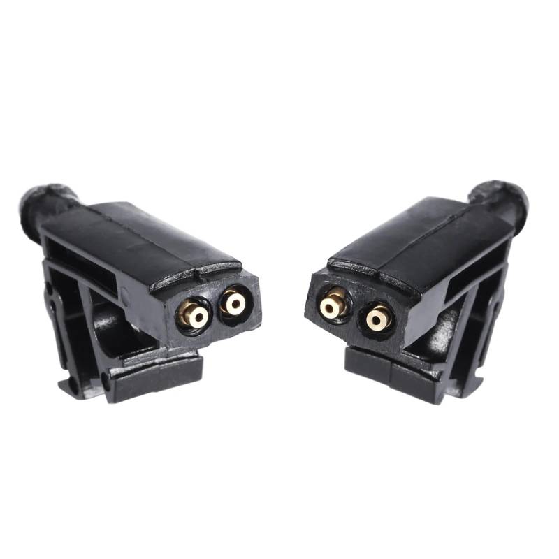TGFCRUH Scheibenwischer Sprühdüse Kompatibel Mit Citroen Für Berlingo 1996–2001 2002 2003 2004 2005 2006 2007 2008 2009 2 Stück Frontwischer-Waschdüse Sprühflüssigkeitshaube 6438A0 von TGFCRUH