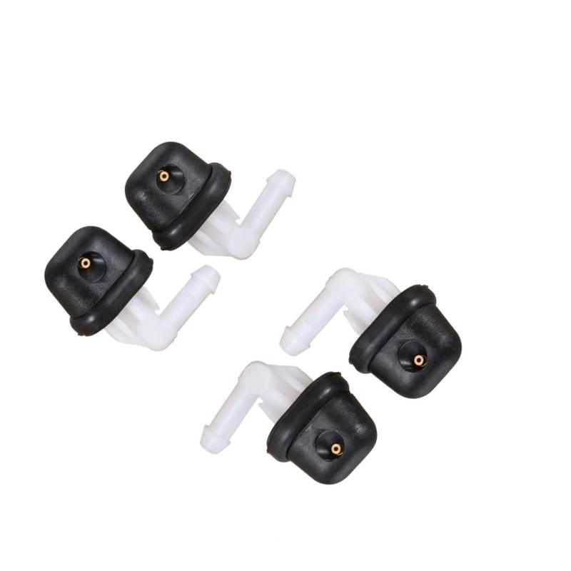 TGFCRUH Scheibenwischer Sprühdüse Kompatibel Mit Citroen Für Saxo 1996 1997 1998 1999 2000 2001 2002 2003 2004 4 Stück Waschdüse 6438F2 von TGFCRUH