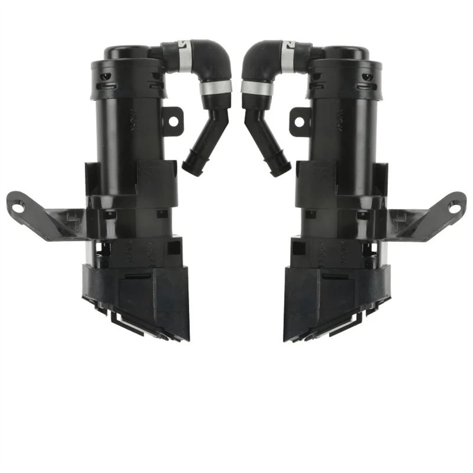 TGFCRUH Scheibenwischer Sprühdüse Kompatibel Mit Mazda 3 Für BL 2009 2010 2011 2012 2013 2 Stück Wassersprühdüse Scheinwerferwaschanlage Jet-Autozubehör OEM: BBP35182YA von TGFCRUH