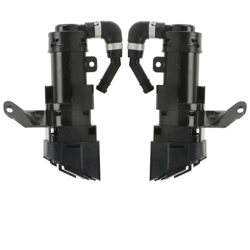 TGFCRUH Scheibenwischer Sprühdüse Kompatibel Mit Mazda 3 Für BL 2009 2010 2011 2012 2013 2 Stück Wassersprühdüse Scheinwerferwaschanlage Jet-Autozubehör OEM: BBP35182YA von TGFCRUH
