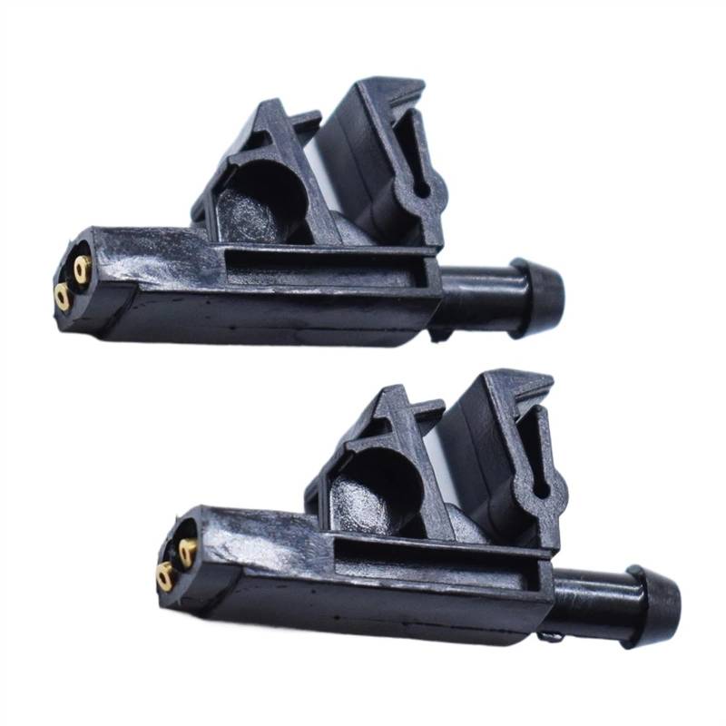 TGFCRUH Scheibenwischer Sprühdüse Kompatibel Mit Peugeot Für Partner 1996 1997 1998 1999 2000 2001 2002 2003 2004 2005 2006 2007 2008 2009 2 Stück Waschdüse 6438A0 von TGFCRUH