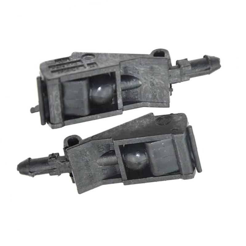 TGFCRUH Scheibenwischer Sprühdüse Kompatibel Mit Vw Für Touareg 2004 2005 2006 2 Stück Auto-Windschutzscheibendüse Waschdüse Reinigungsdüse Wischerdüse 6RD955985 von TGFCRUH