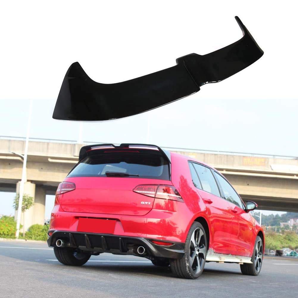 TGFOF Heckscheiben-Dachspoiler Flügellippe Schwarz glänzend ABS passend für Volkswagen VW Golf 7 MK7 VII 7 7.5 GTI R 2014-2019 Schrägheck Heckkofferraum Dachlippe Spoiler Tail Wing TGFOF Heckscheiben-Dachspoiler Flügellippe Schwarz glänzend ABS passend für Volkswagen VW Golf 7 MK7 VII 7 7.5 GTI R 2014-2019 Schrägheck Heckkofferraum Dachlippe Spoiler Tail Wing von TGFOF