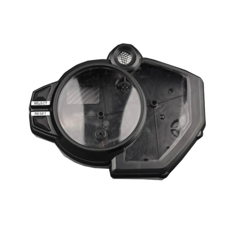 Motorrad Instrumentengehäuse Kompatibel Mit YZF-R1 2009 2010 2011 2012 2013 2014 Motorrad-Tachometer-Abdeckung Instrumententafel-Gehäuse Messgerät Kilometerzähler Drehzahlmesser-Gehäuse(1 set) von TGFQOLB