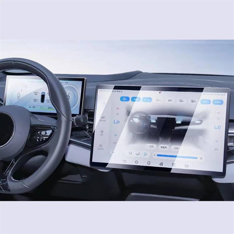TGFQOLB Auto Navigation Protector Kompatibel Mit BYD Für Seal Ev 2022 2023 Auto-Innenraum-Armaturenbrett-Schutzfolie Armaturenbrett-Monitor-Schutzfolie Bildschirm-Schutzfolie(GPS and Dashboard) von TGFQOLB
