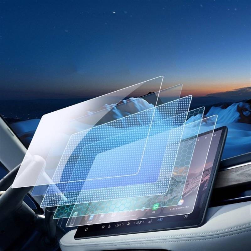 TGFQOLB Auto Navigation Protector Kompatibel Mit Benz Für Cle 2023 2024 Auto Instrument Transparent Schutz Film Auto Instrument Schutz Film Display-schutzfolie(RHD) von TGFQOLB