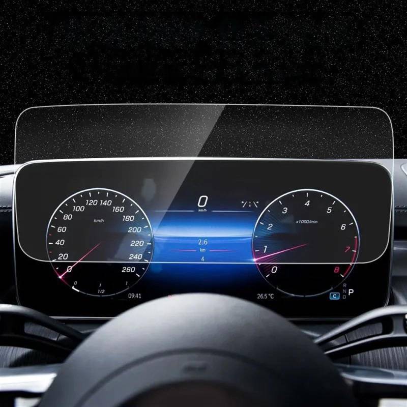 TGFQOLB Auto Navigation Protector Kompatibel Mit Benz Für Eqe 350 2022 Gehärtetem Glas Schutz Film Dashboard Monitor Schutz Film Dashboard Monitor Schutz Film(A) von TGFQOLB