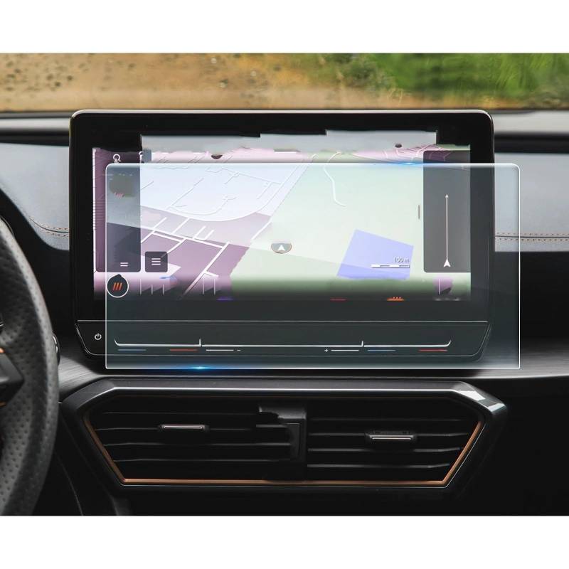 TGFQOLB Auto Navigation Protector Kompatibel Mit C&upra Für Formentor 2021 2022 2023 2024 12 Zoll Autoinnenraum Mittelkonsole Transparente Schutzfolie Autozubehör von TGFQOLB