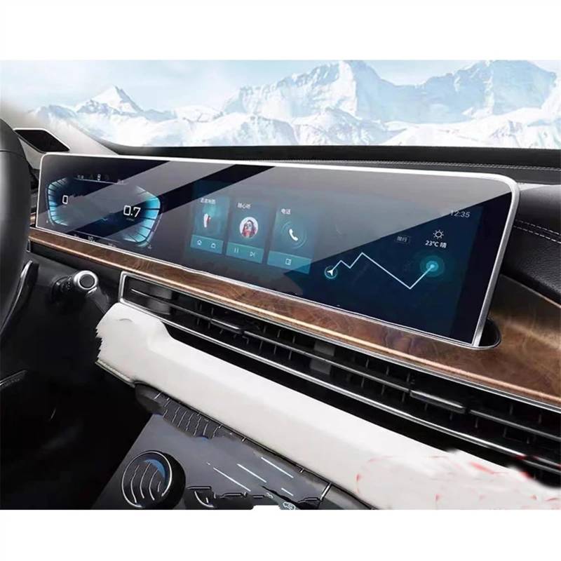 TGFQOLB Auto Navigation Protector Kompatibel Mit Chery Für Exeed Lx 2022 2023 Navigation Display Screen Schutz Film Auto Instrument Schutz Film Auto Zubehör von TGFQOLB