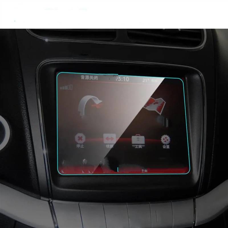 TGFQOLB Auto Navigation Protector Kompatibel Mit FIAT Für Freemont 2014 2015 2016 2017 Autoinstrument Transparente Schutzfolie Armaturenbrett-Schutzfolie Autozubehör von TGFQOLB