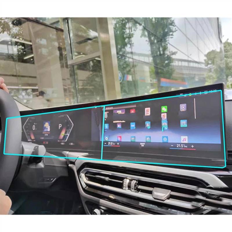TGFQOLB Auto Navigation Protector Kompatibel Mit Für I5 E Drive 40 2023 Auto-Innenraum-Armaturenbrett-Schutzfolie Zentrale Steuerung Bildschirmschutzfolie Autozubehör von TGFQOLB