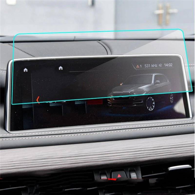 TGFQOLB Auto Navigation Protector Kompatibel Mit Für X5 Für X6 2014 2015 2016 2017 2018 Auto-Innenraum-Armaturenbrett-Schutzfolie Auto-Instrument Transparente Schutzfolie von TGFQOLB