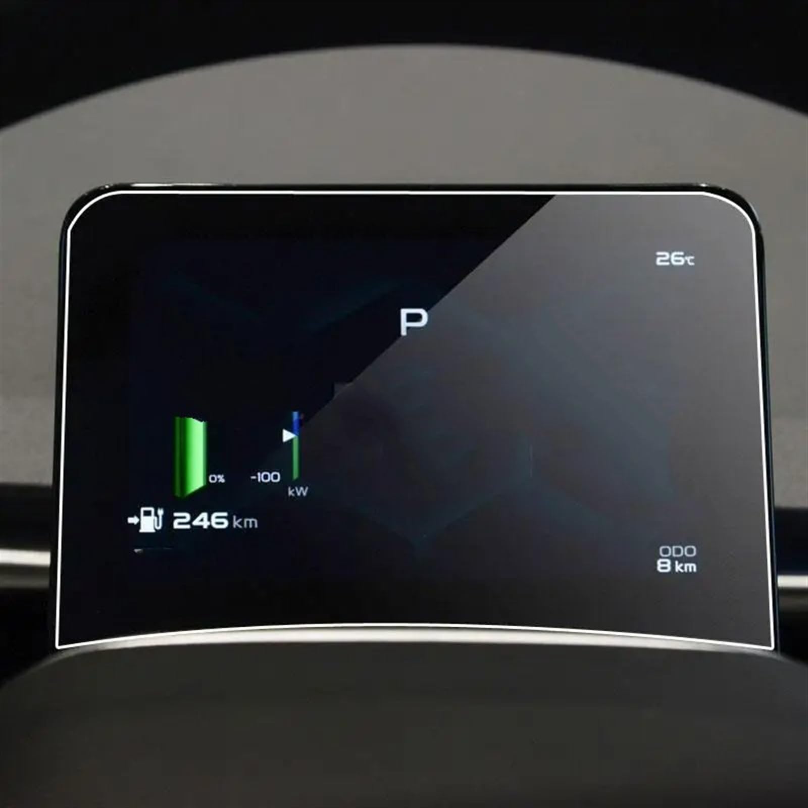 TGFQOLB Auto Navigation Protector Kompatibel Mit Geely Für Geometry C 2020 2021 2022 Auto-Innenraum-Armaturenbrett-Schutzfolie Auto-Instrument-Schutzfolie Autozubehör(for Instrument) von TGFQOLB