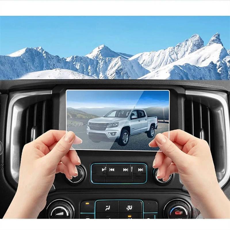 TGFQOLB Auto Navigation Protector Kompatibel Mit Gmc Für Canyon 2015 2016 2017 2018 2019 2020 2021 2022 8 Zoll Autonavigations-Bildschirmschutzfolienaufkleber Autozubehör von TGFQOLB