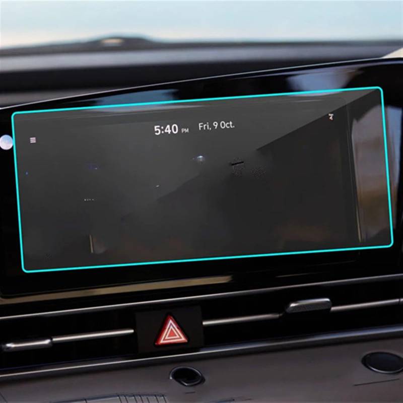 TGFQOLB Auto Navigation Protector Kompatibel Mit Hyundai Für I30 N Drive-N Für Limited Edition 2022 Auto Instrument Transparent Schutz Film Dashboard Schutz Film von TGFQOLB