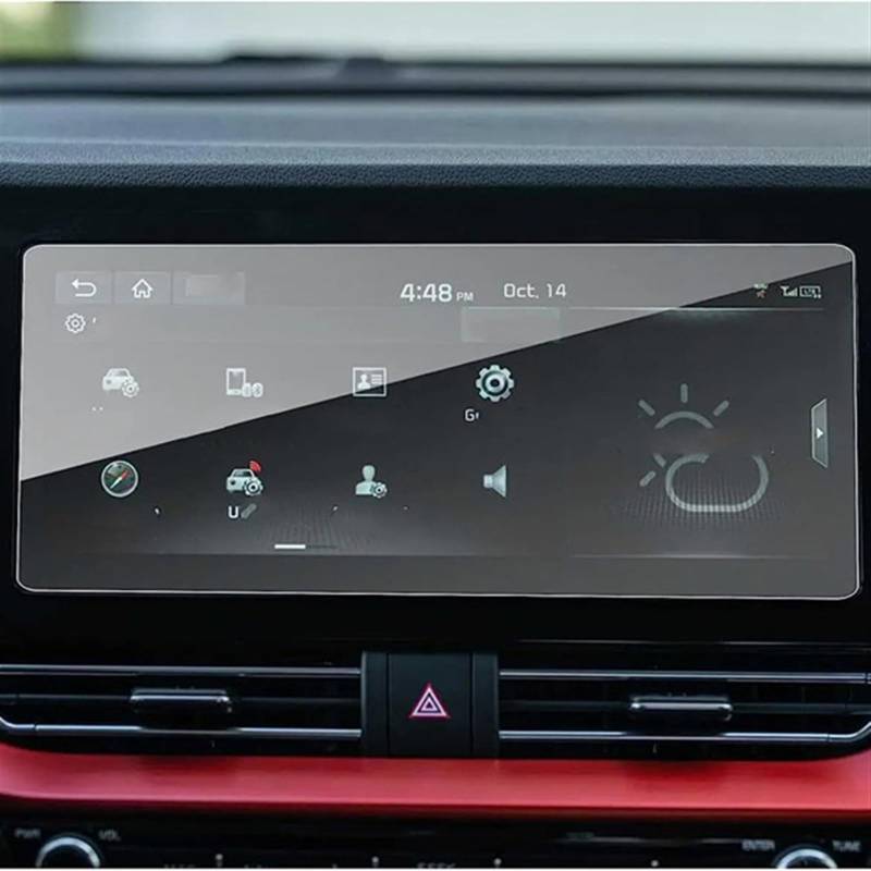 TGFQOLB Auto Navigation Protector Kompatibel Mit Kia Für NIRO 2020 2021 2022 2023 10,25 Zoll Autoinstrument Schutzfolie Autonavigation Schutzfolie Autozubehör von TGFQOLB