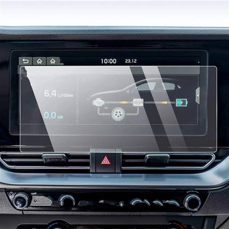 TGFQOLB Auto Navigation Protector Kompatibel Mit Kia Für NIRO Ev 2020 2021 2022 10,25 Zoll Center Control Screen Schutz Film Gehärtetem Glas Screen Schutz Film von TGFQOLB