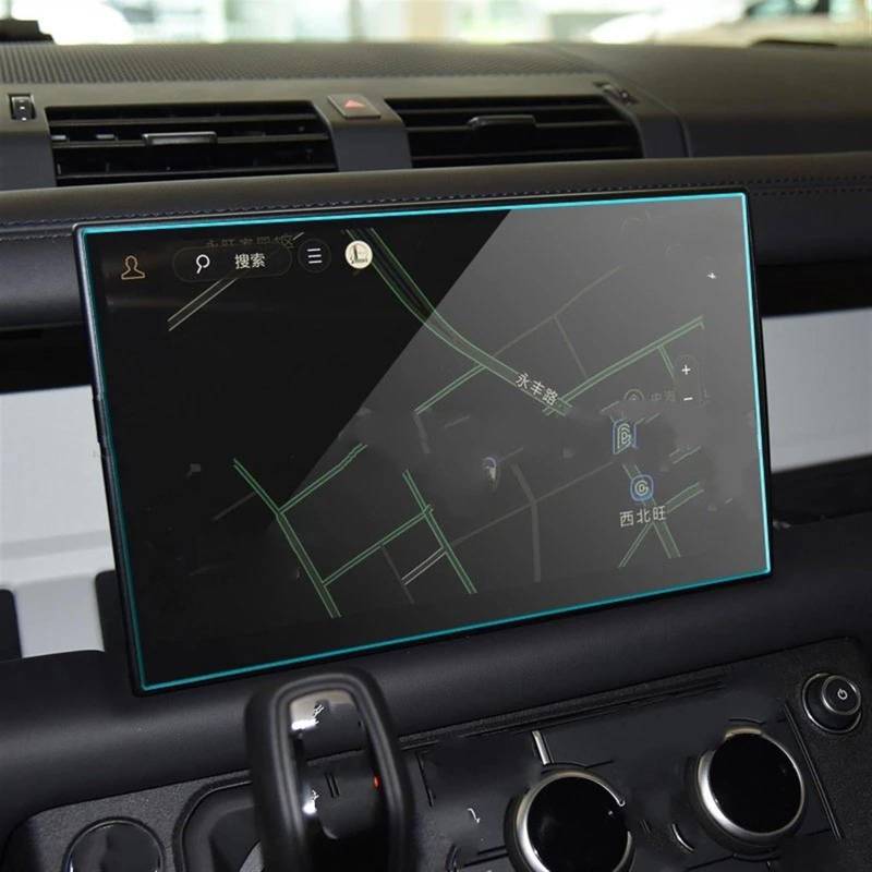 TGFQOLB Auto Navigation Protector Kompatibel Mit Land Für Rover Für Defender 2022 2023 2024 11,4 Zoll Autoinstrument Transparente Schutzfolie Armaturenbrett-Schutzfolie von TGFQOLB