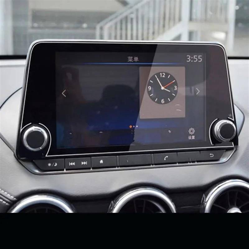 TGFQOLB Auto Navigation Protector Kompatibel Mit Nissan Für Altima Für Juke 2019 2020 2021 Auto-Innenraum-Armaturenbrett-Schutzfolie Center Control Screen Schutzfolie von TGFQOLB