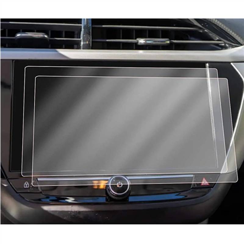 TGFQOLB Auto Navigation Protector Kompatibel Mit Opel Für Corsa F 2020 2021 2022 7 Zoll Auto-Innenraum-Armaturenbrett-Schutzfolie Auto-Navigations-Schutzfolie Autozubehör von TGFQOLB