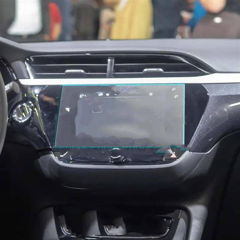 TGFQOLB Auto Navigation Protector Kompatibel Mit Opel Für Corsa Gs Linie Für Corsa F 2020 2021 7 Zoll Auto Instrument Schutz Film Gehärtetem Glas Screen Schutz Film von TGFQOLB