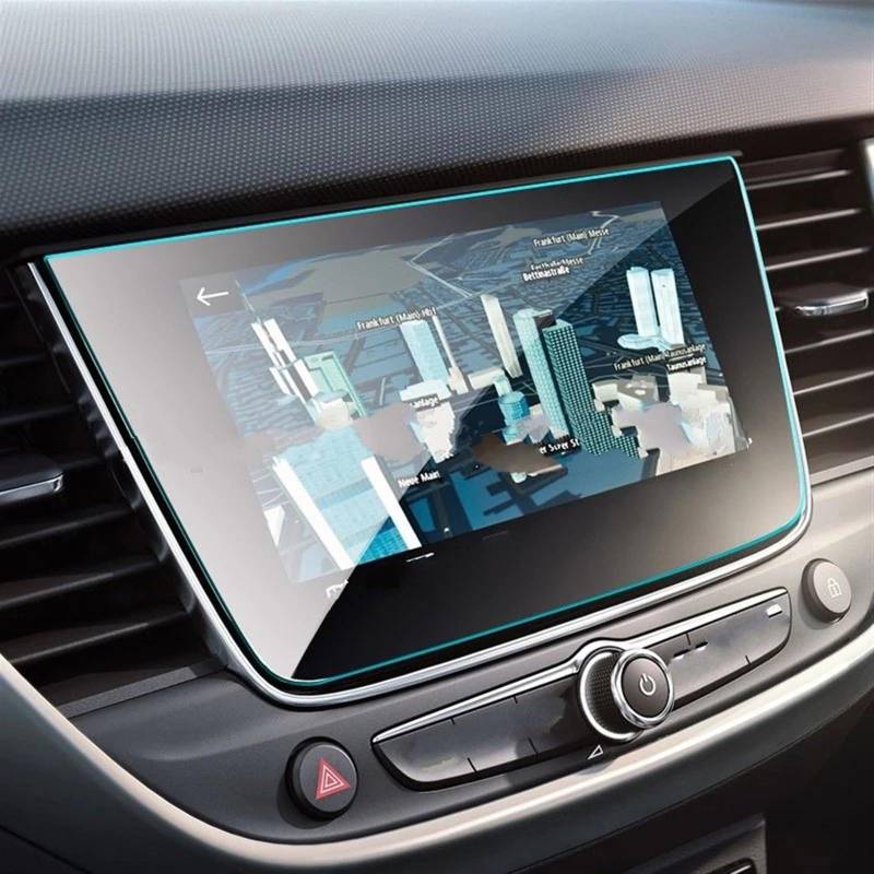 TGFQOLB Auto Navigation Protector Kompatibel Mit Opel Für Crossland 2017 2018 2019 2020 2021 Center Control Bildschirm Schutzfolie Auto Innenraum Armaturenbrett Schutzfolie von TGFQOLB