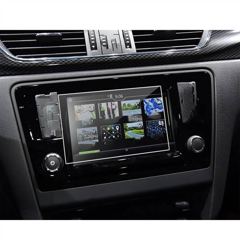 TGFQOLB Auto Navigation Protector Kompatibel Mit Skoda Für Rapid 2016 2017 2018 2019 2020 2021 6,5 Zoll Auto Instrument Transparent Schutz Film Dashboard Schutz Film von TGFQOLB