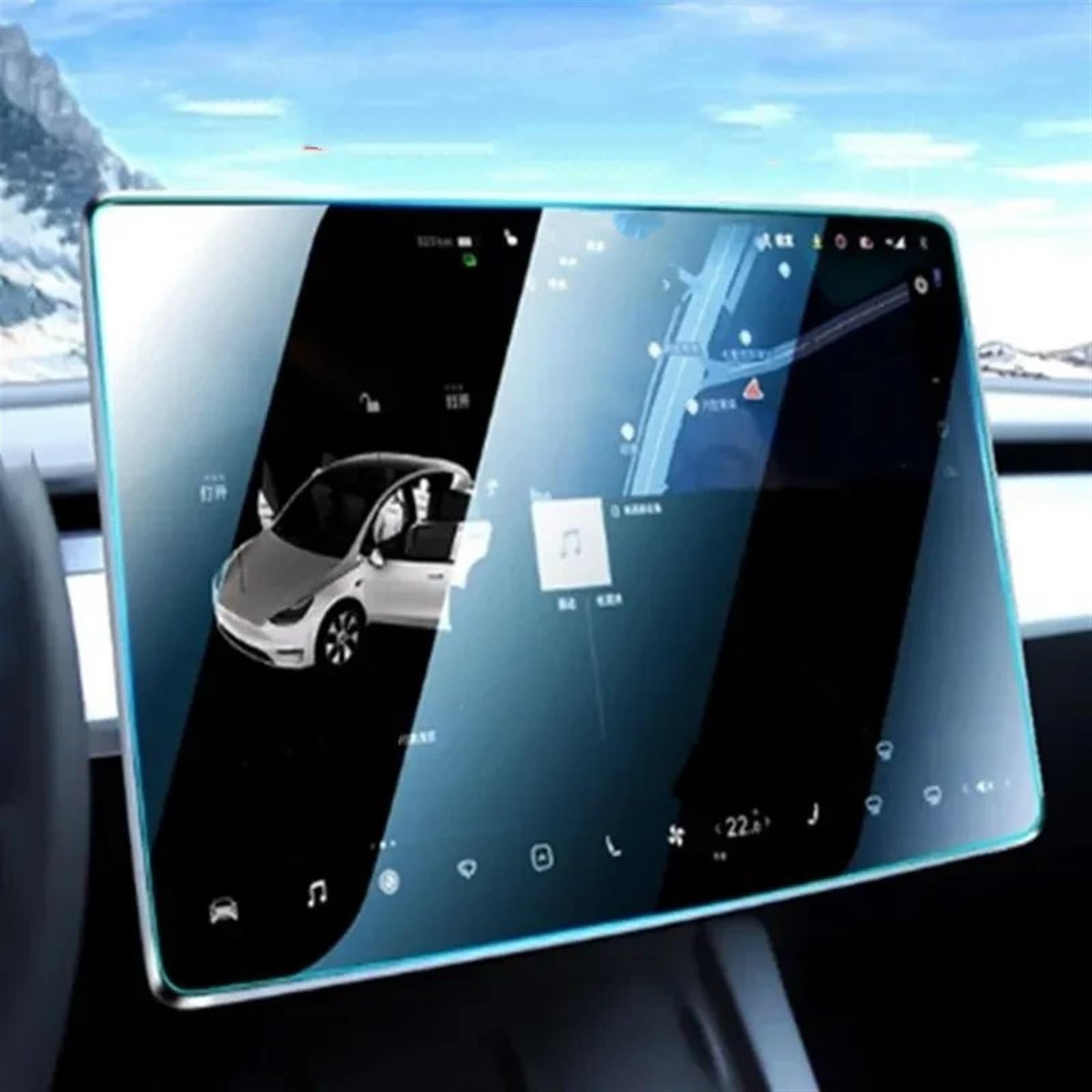 TGFQOLB Auto Navigation Protector Kompatibel Mit Tesla Für Model 3 Für Model Y Auto-Innenraum-Armaturenbrett-Schutzfolie Displayschutzfolie Aus Gehärtetem Glas Autozubehör TGFQOLB Auto Navigation Protector Kompatibel Mit Tesla Für Model 3 Für Model Y Auto-Innenraum-Armaturenbrett-Schutzfolie Displayschutzfolie Aus Gehärtetem Glas Autozubehör von TGFQOLB