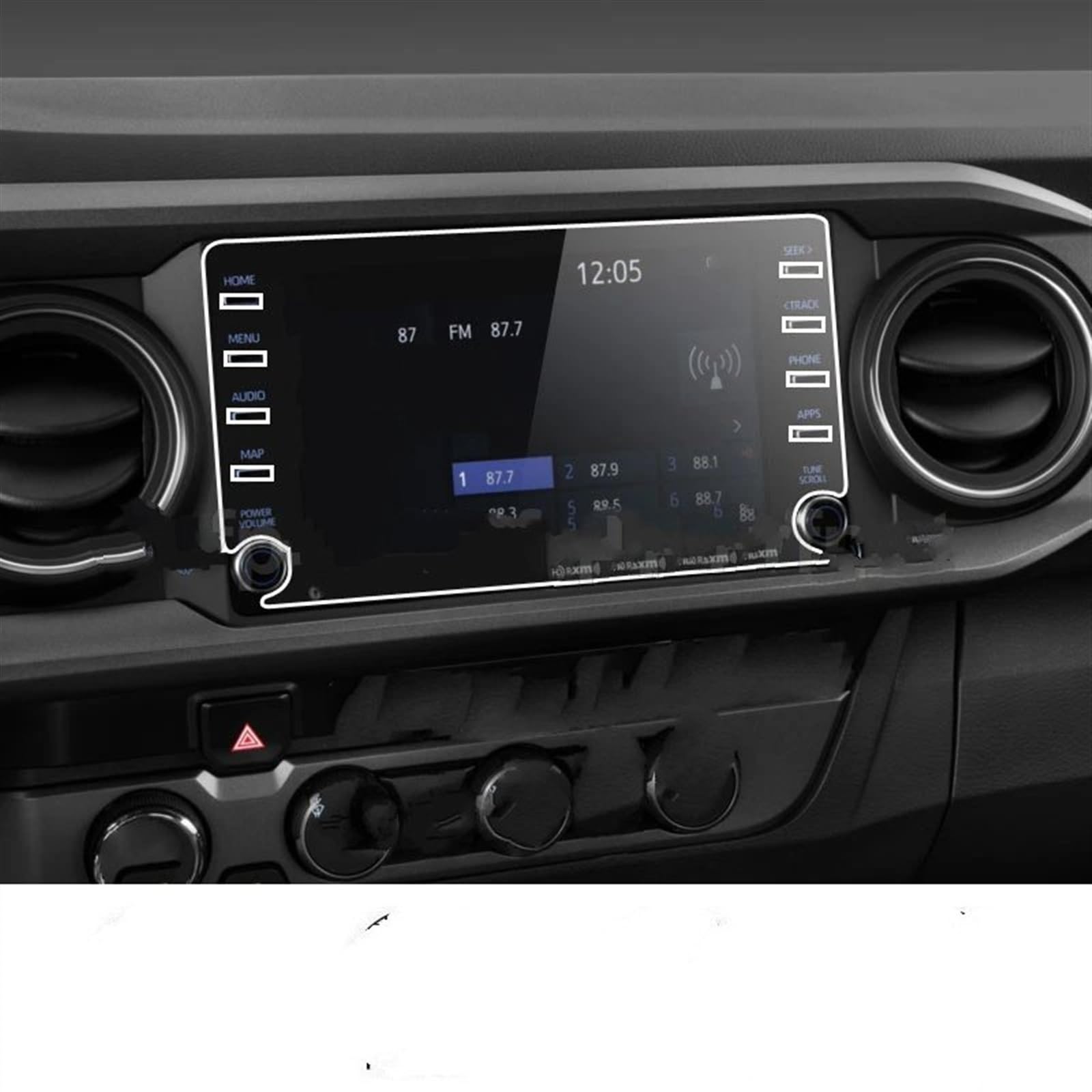 TGFQOLB Auto Navigation Protector Kompatibel Mit Toyota Für Tacoma 2019 2020 2021 8 Zoll Autonavigation Schutzfolie Displayschutzfolie Aus Gehärtetem Glas Autozubehör TGFQOLB Auto Navigation Protector Kompatibel Mit Toyota Für Tacoma 2019 2020 2021 8 Zoll Autonavigation Schutzfolie Displayschutzfolie Aus Gehärtetem Glas Autozubehör von TGFQOLB