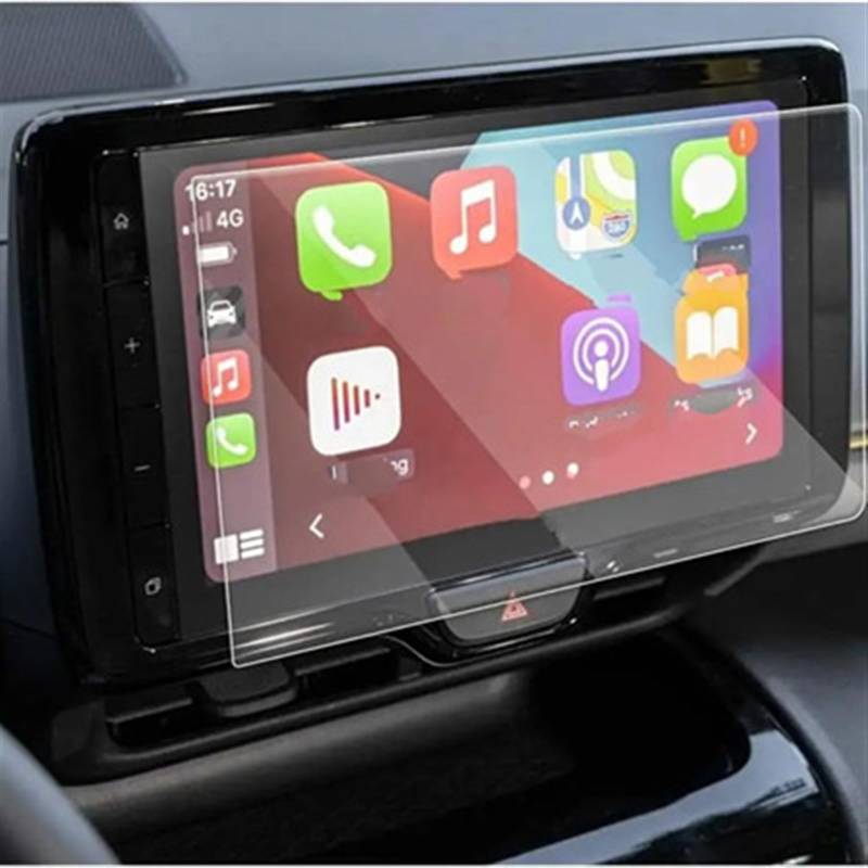 TGFQOLB Auto Navigation Protector Kompatibel Mit Toyota Für Yaris Cross 2021 2022 2023 9 Zoll Autoinstrument Schutzfolie Autonavigation Schutzfolie Autozubehör von TGFQOLB